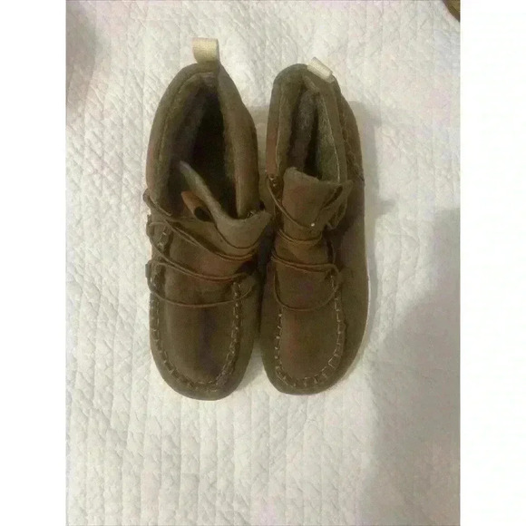 Boots Slip On Booties Brown Womens 6 - Picture 1 of 1